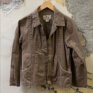 Woolrich Taupe Utility Jacket Size S